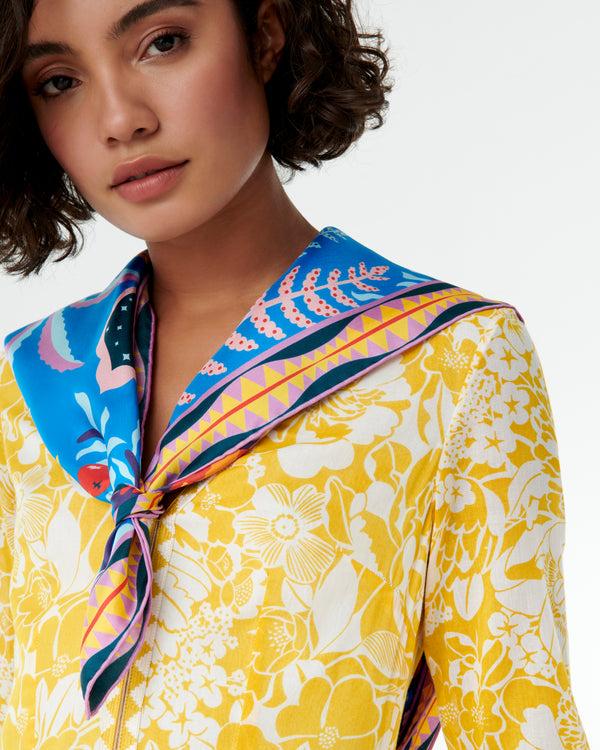 emporio sirenuse Foulard in Louis Barthélemy Print