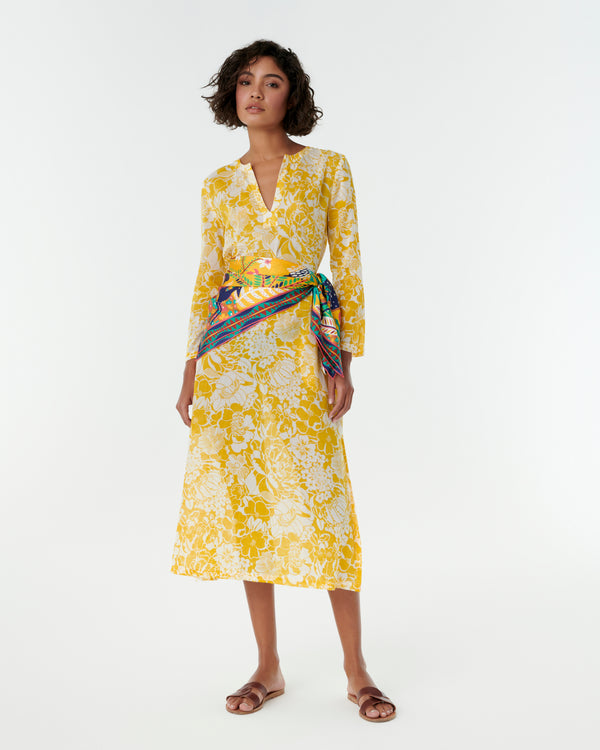 Emporio Sirenuse Foulard In Louis Barthélemy Print