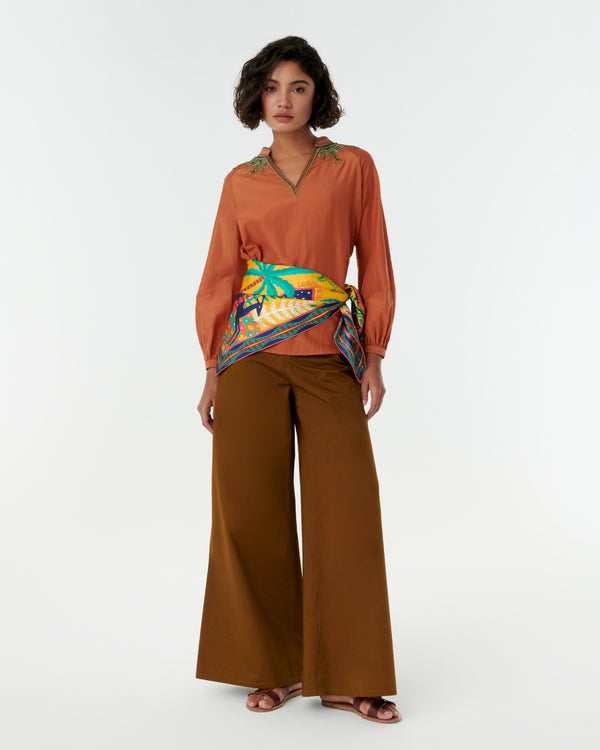 Emporio Sirenuse Foulard In Louis Barthélemy Print