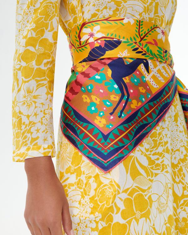 emporio sirenuse Foulard in Louis Barthélemy Print