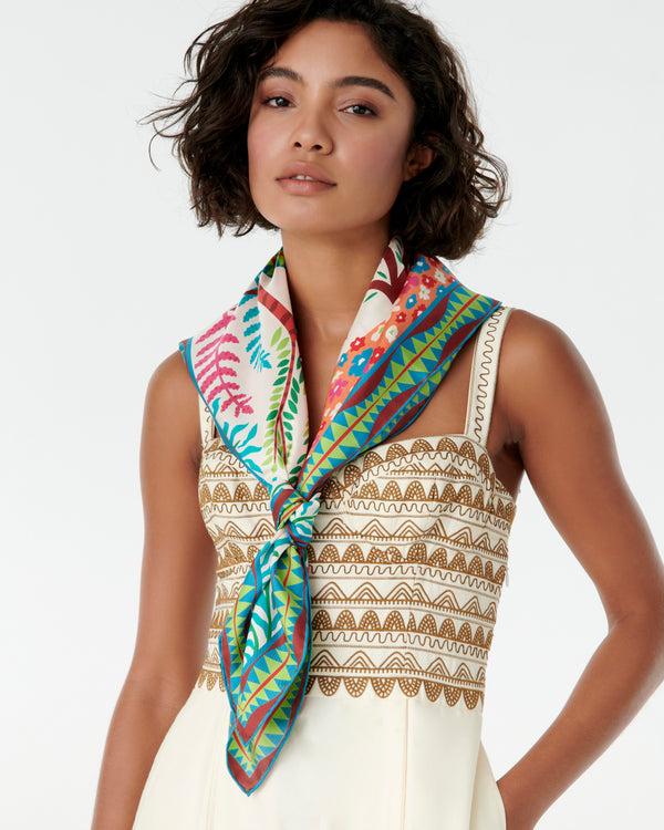 emporio sirenuse Foulard in Louis Barthélemy Print