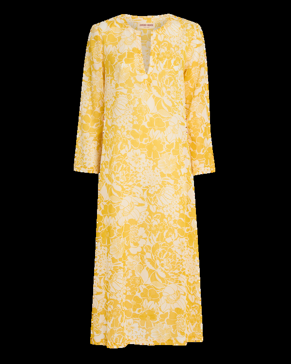 Emporio Sirenuse Giada Caftan In Bloom Print