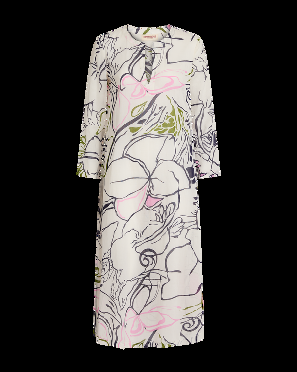 Emporio Sirenuse Giada Caftan In Calypso Print