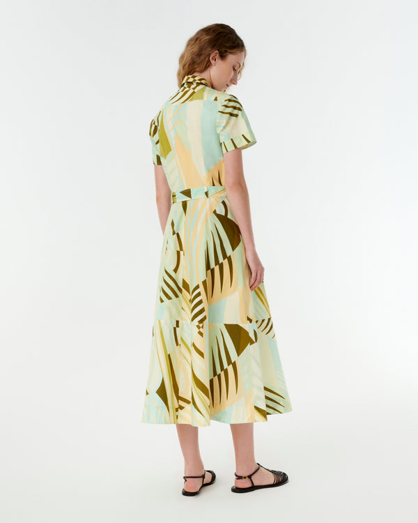 Emporio Sirenuse Giselle Dress In Pagoda Print