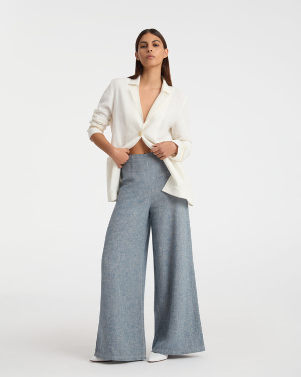 Emporio Sirenuse Grace Jacket With Palm Embroidery