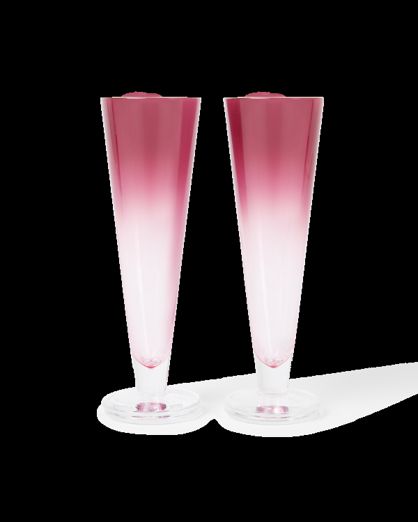 emporio sirenuse Gradient Champagne Flute Set of 2