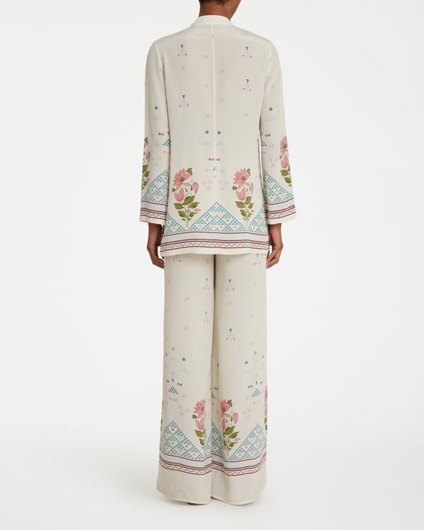 Emporio Sirenuse Jamila Tunic In Indian Rose Print