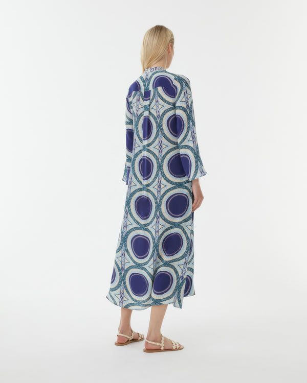 Emporio Sirenuse Jenna Caftan In Solaris Print
