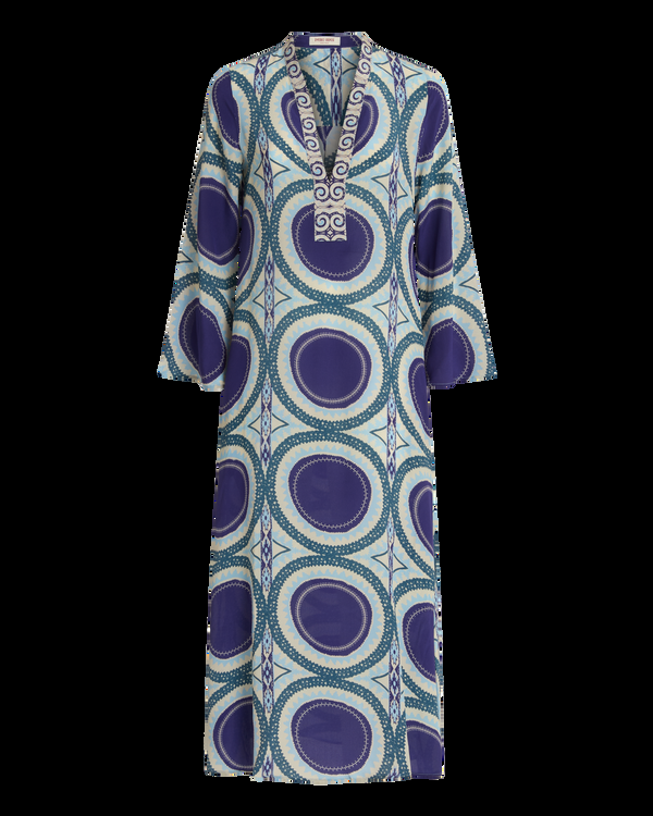 Emporio Sirenuse Jenna Caftan In Solaris Print