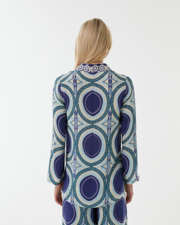 Emporio Sirenuse Jia Tunic In Solaris Print