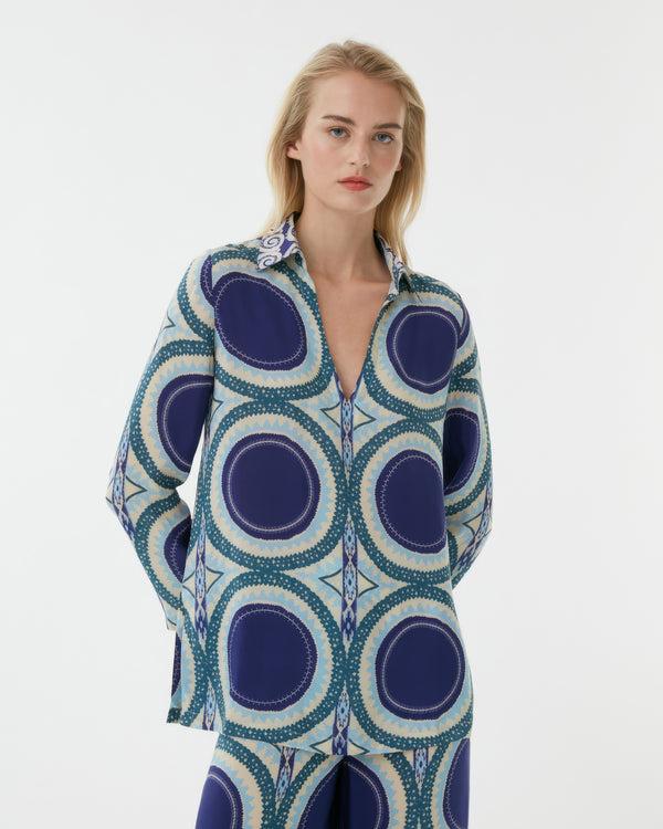 emporio sirenuse Jia Tunic in Solaris Print