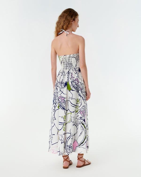 Emporio Sirenuse Johanna Dress In Calypso Print