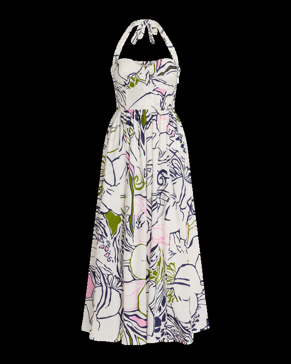 Emporio Sirenuse Johanna Dress In Calypso Print