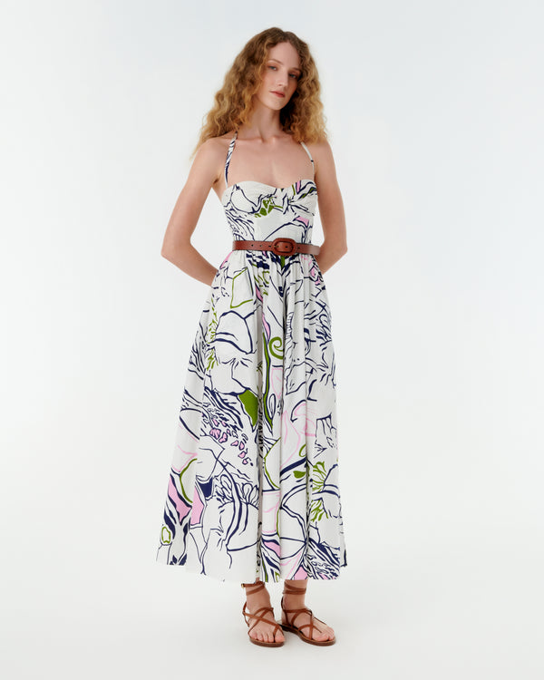 emporio sirenuse Johanna Dress in Calypso Print