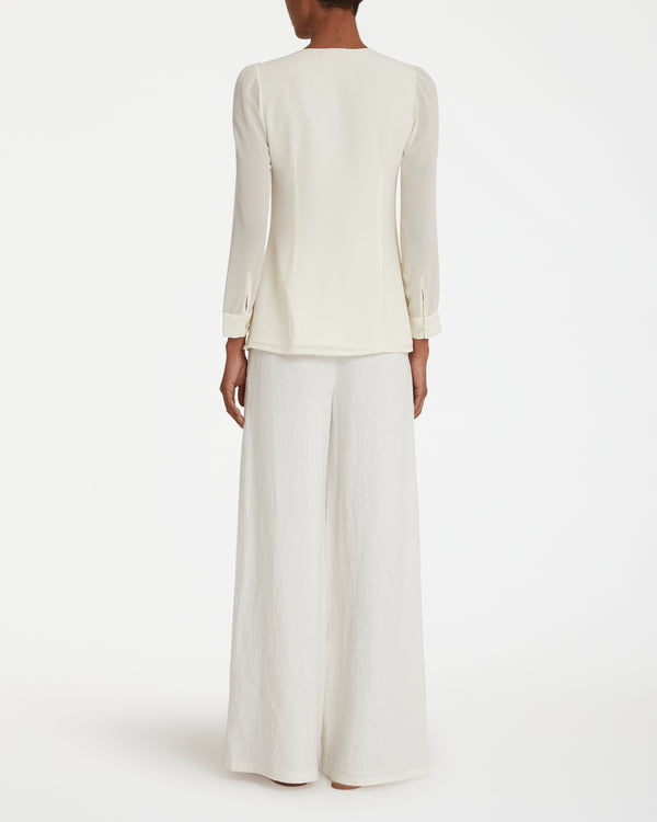 Emporio Sirenuse Kate Blouse With Embroidery Beads