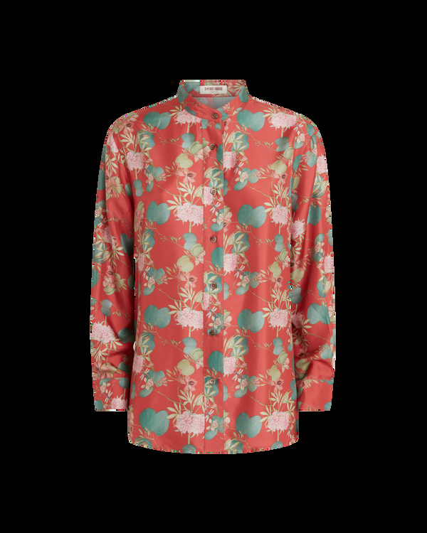 emporio sirenuse Kelsy Shirt in Dragonfly Print