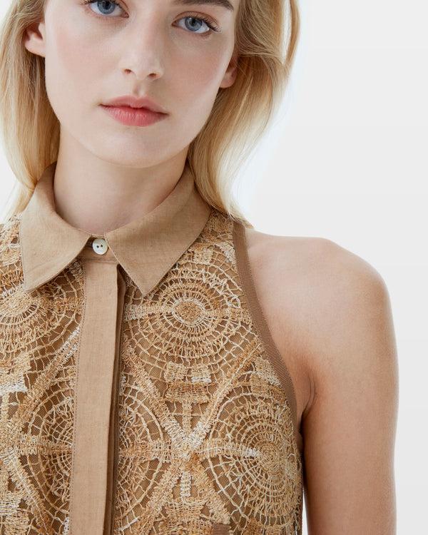 Emporio Sirenuse Lara Top In Macramé