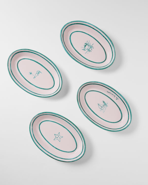 Emporio Sirenuse Large Crab Serving Plate