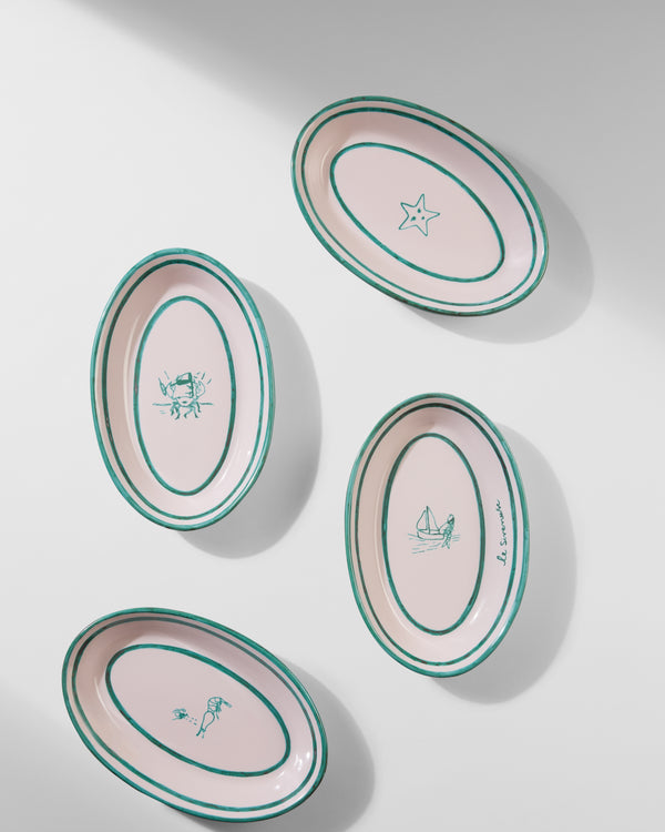 Emporio Sirenuse Large Lips Serving Plate