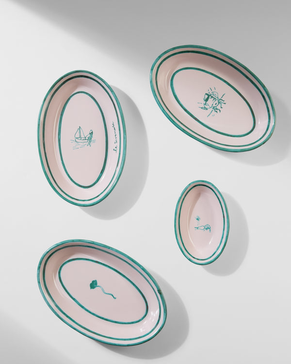 Emporio Sirenuse Large Siren Serving Plate