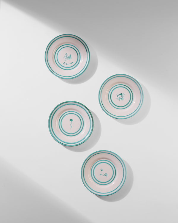 Emporio Sirenuse Lips Dessert Plate