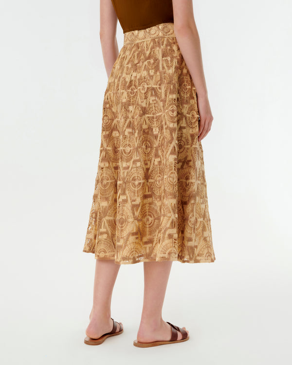 Emporio Sirenuse Mulia Skirt In Macramé
