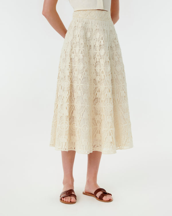 Emporio Sirenuse Mulia Skirt In Macramé