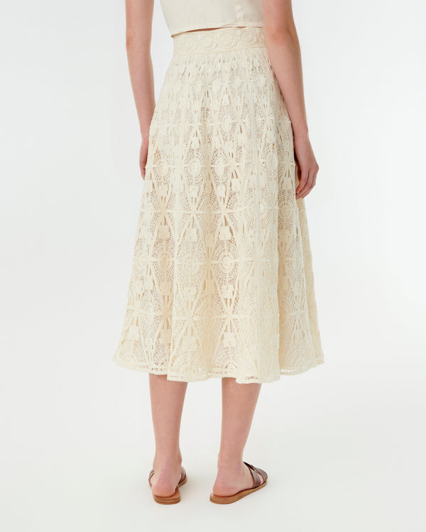 Emporio Sirenuse Mulia Skirt In Macramé
