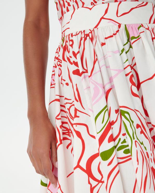 Emporio Sirenuse Ombretta Skirt In Calypso Print