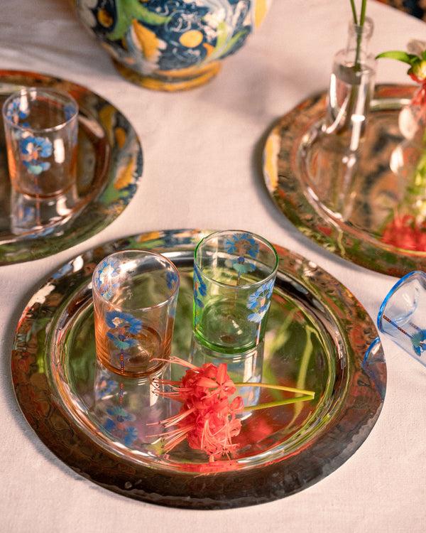 Emporio Sirenuse Palm Tumbler Glass