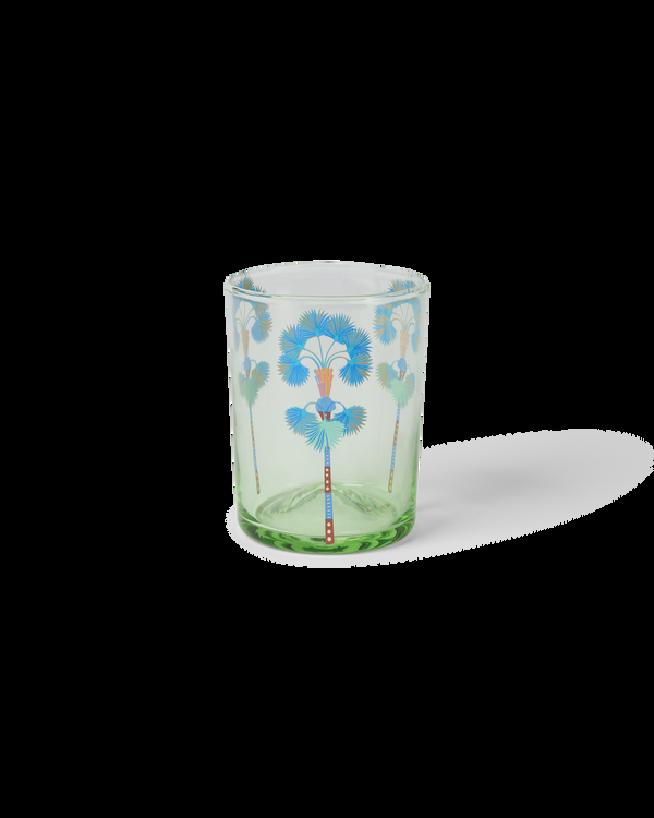 emporio sirenuse Palm Tumbler Glass