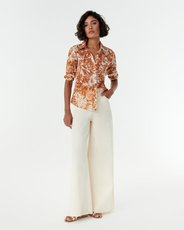 Emporio Sirenuse Patricia Shirt In Bloom Print