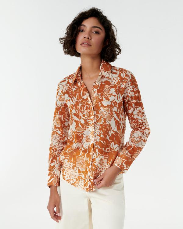 emporio sirenuse Patricia Shirt in Bloom Print