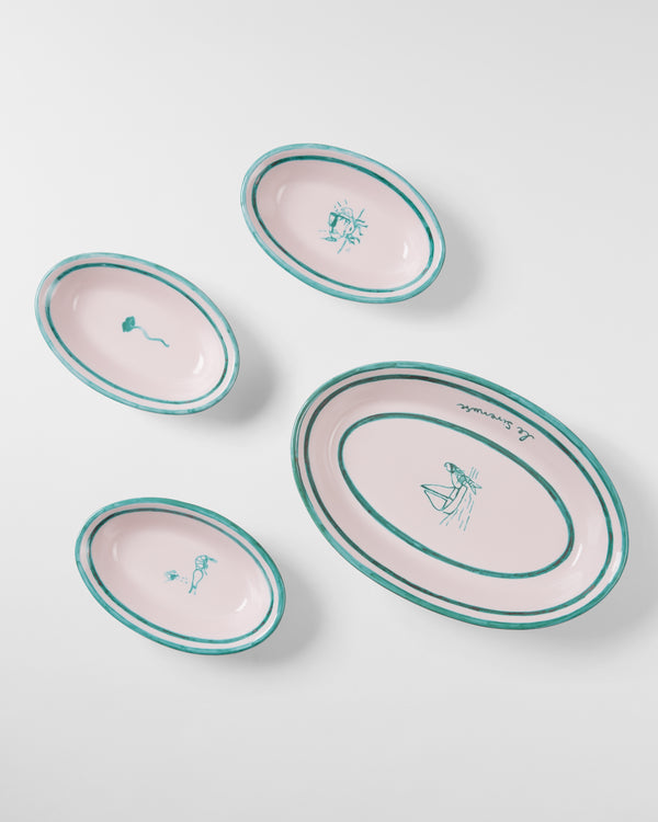 Emporio Sirenuse Small Lips Serving Plate