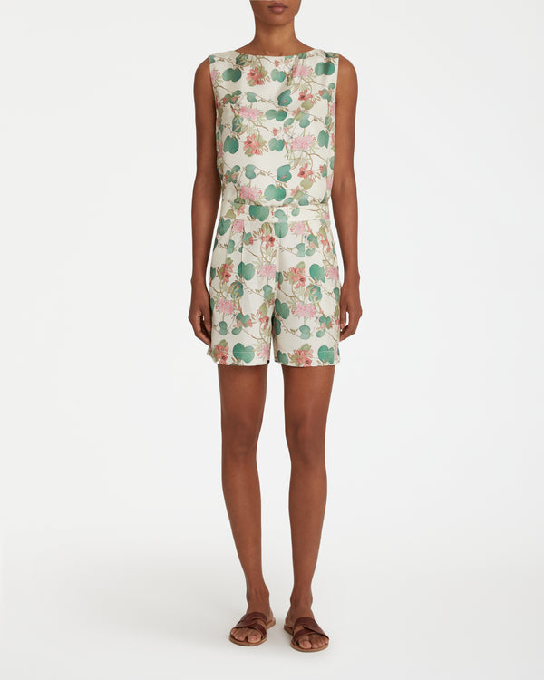 Emporio Sirenuse Tamu Shorts In Dragonfly Print