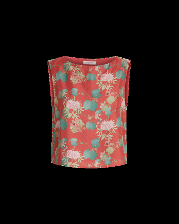 Emporio Sirenuse Tische Top In Dragonfly Print