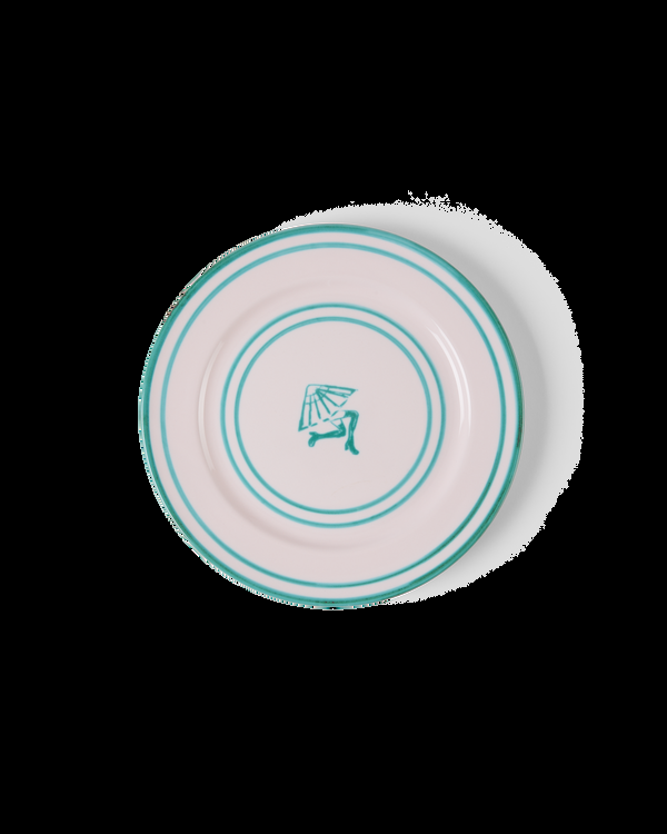 emporio sirenuse Umbrella Dinner Plate