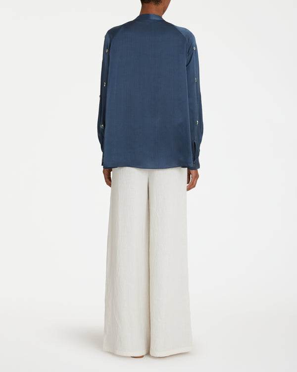 Emporio Sirenuse Ilizia Blouse With Embroidery Beads