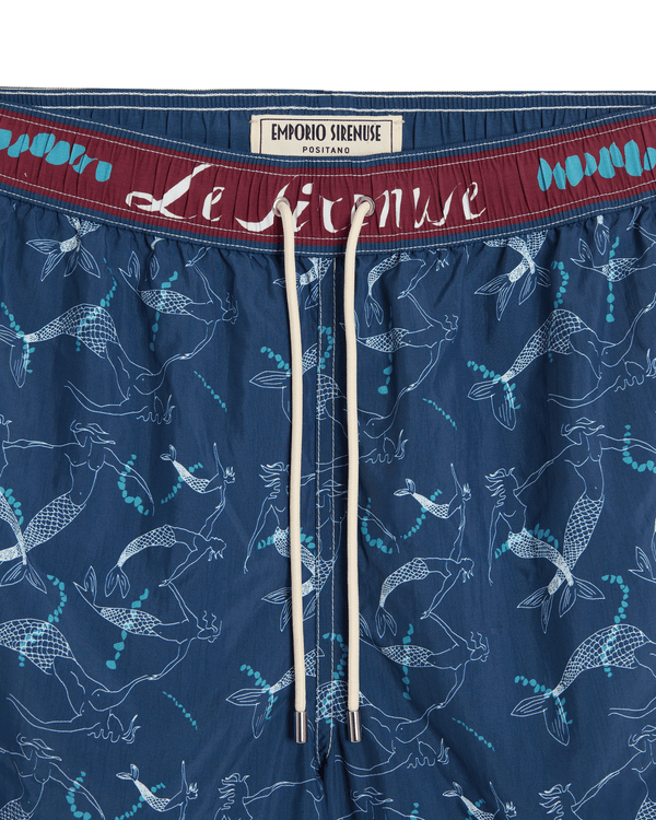 Emporio Sirenuse Ivan Terestchenko X Le Sirenuse Swim Trunks