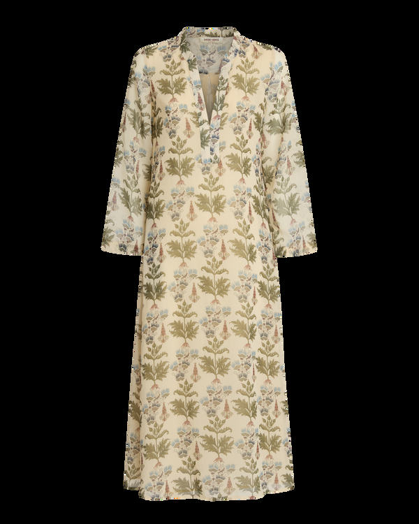 emporio sirenuse Jenna Caftan in Shiny Persian Botanic Print