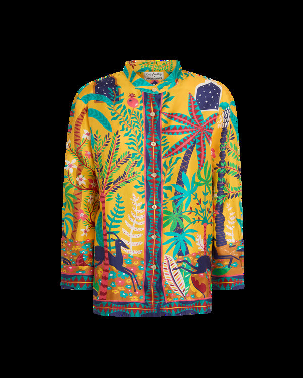 Emporio Sirenuse Kelsy Shirt In Louis Barthélemy Print