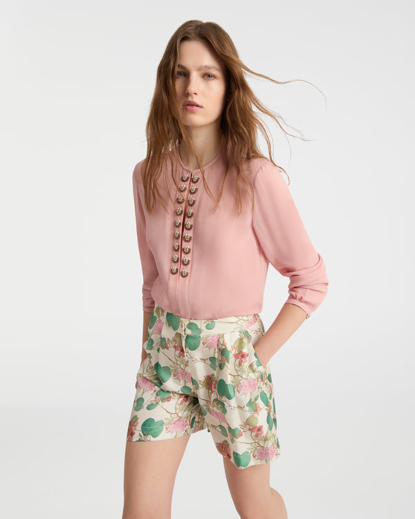 Emporio Sirenuse Lauren Blouse With Embroidery Beads