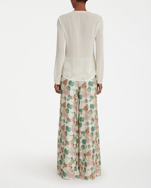 Emporio Sirenuse Lauren Blouse With Embroidery Beads