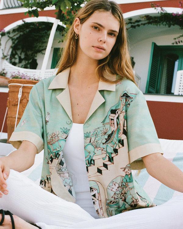 Emporio Sirenuse Le Sirenuse Shirt By Lucio Liguori