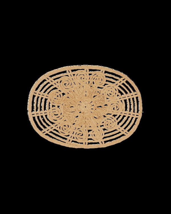 Emporio Sirenuse Oval Placemats And Coasters - Set Of 2