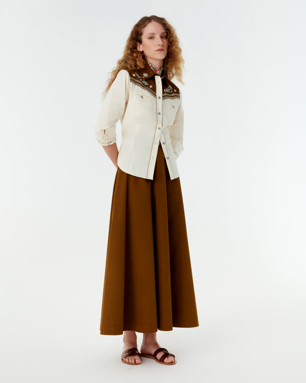 Emporio Sirenuse Rodeo Shirt With Alabama Embroidery