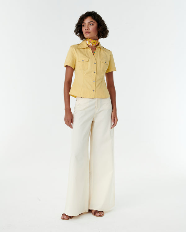 Emporio Sirenuse Short Twilly Scarf In Louis Barthélemy Print