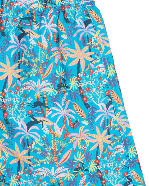 Emporio Sirenuse Swim Trunks In Louis Barthélemy Print
