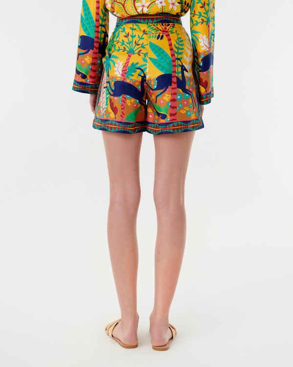 Emporio Sirenuse Tamu Shorts In Louis Barthélemy Print