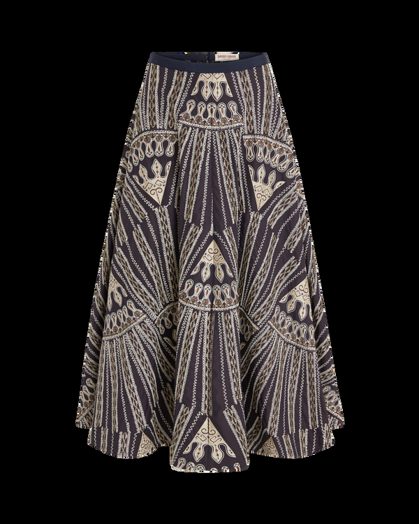 Emporio Sirenuse Tasha Skirt With Calliope Embroidery